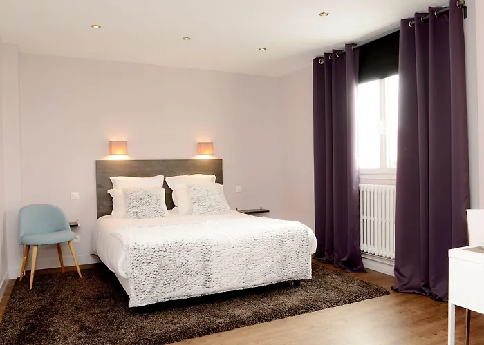 Szálloda Aubin Logis & Restaurant Saint-Aubin-sur-Mer